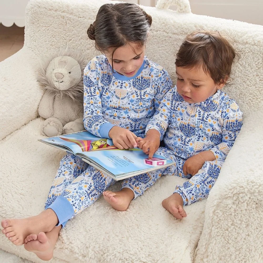Hanukkah Organic Cotton Family Pajama Collection - Rifle Paper Co. - PBK